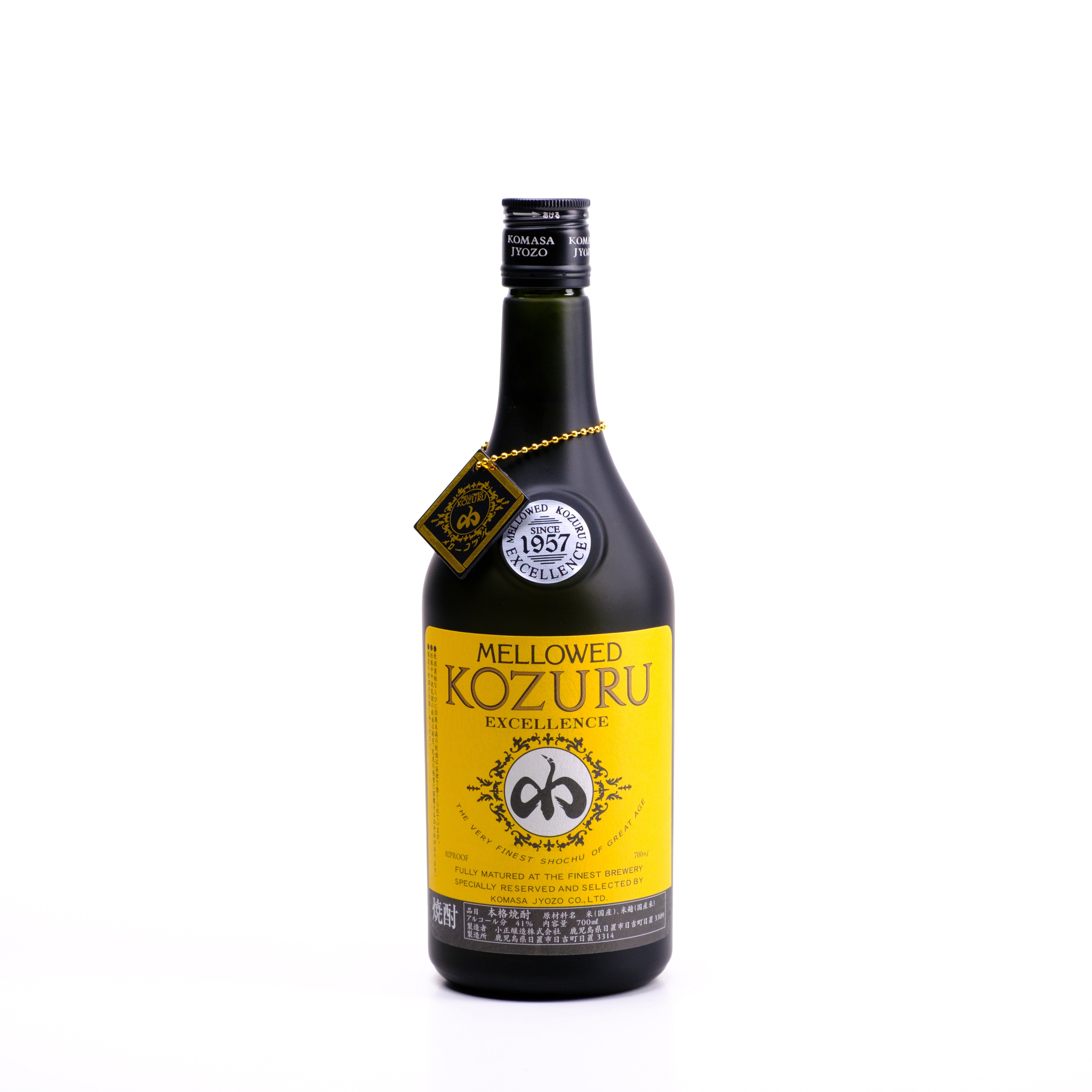 Mellowed Kozuru Excellence, Shochu aus Reis, Präfektur Kagoshima, Japan, 700ml