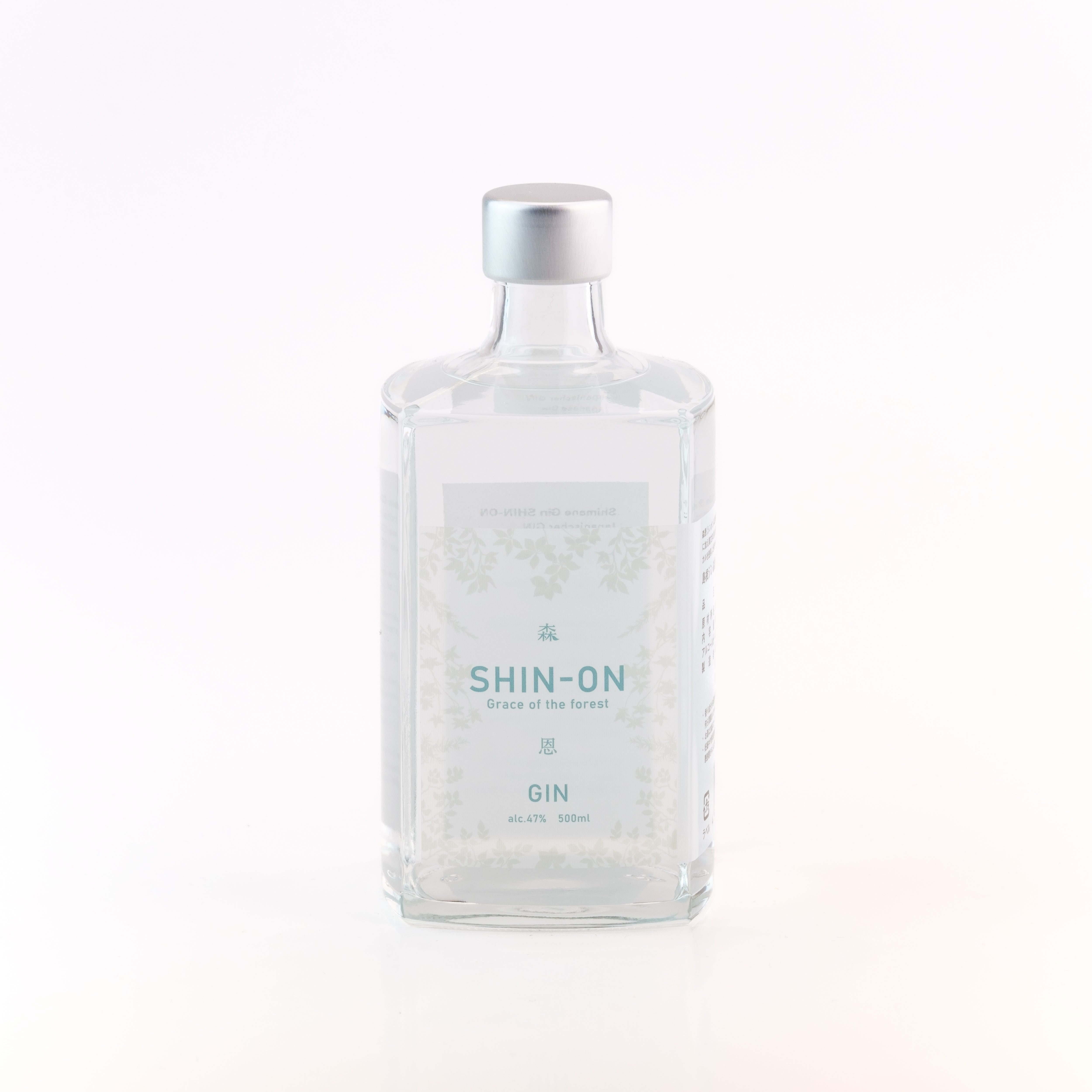 SHIN-ON GIN, Grace of the Forest', japanischer Gin aus Wacholderbeere, Präfektur Shimane, Japan, alc. 47% vol., 500ml
