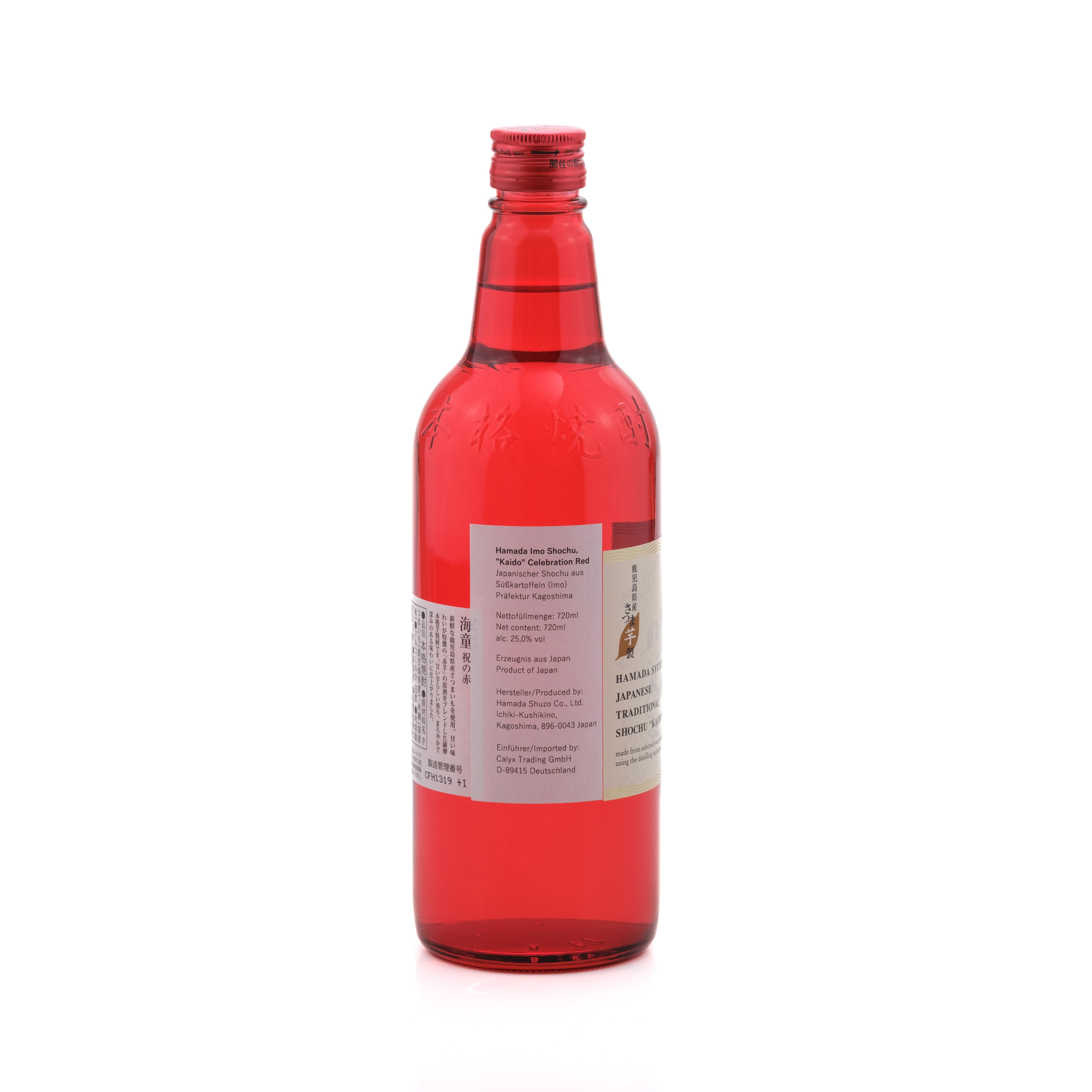 Imo (Süßkartoffel) Shochu, Kaido Celebration Red, japanischer Shochu, 720ml