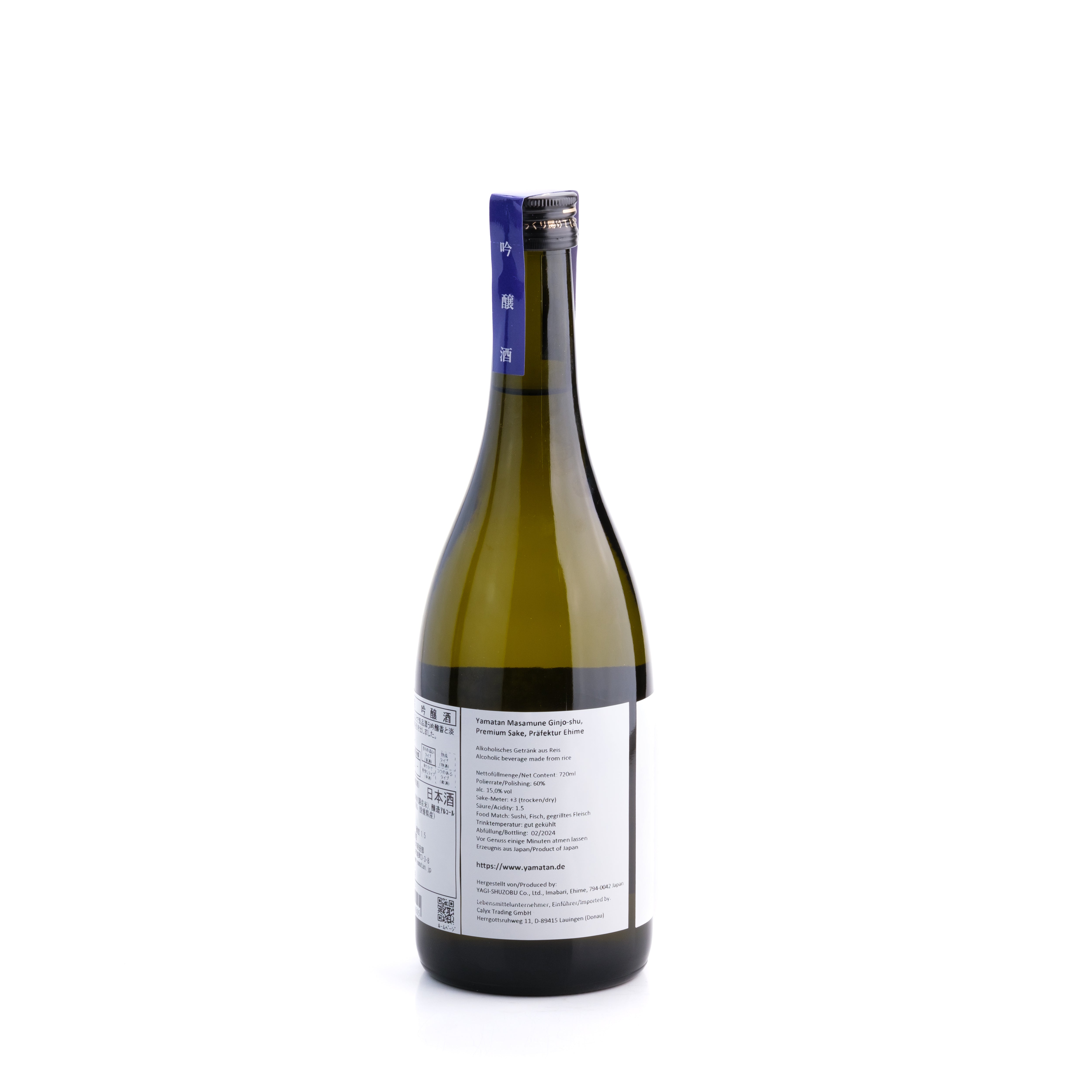 Yamatan Masamune Ginjo-shu, premium sake, 720ml
