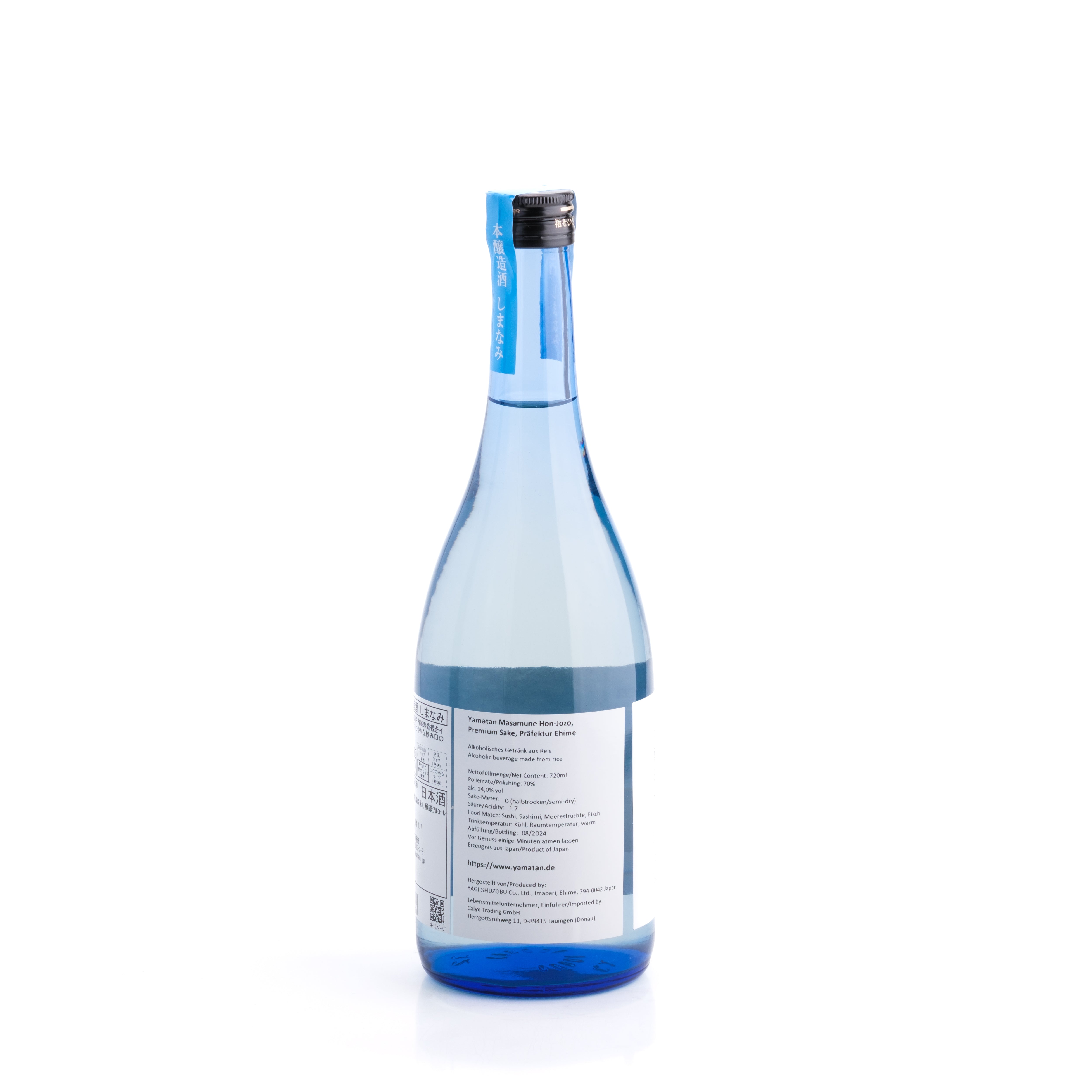 Yamatan Masamune HonJozo, Premiumsake, 720ml