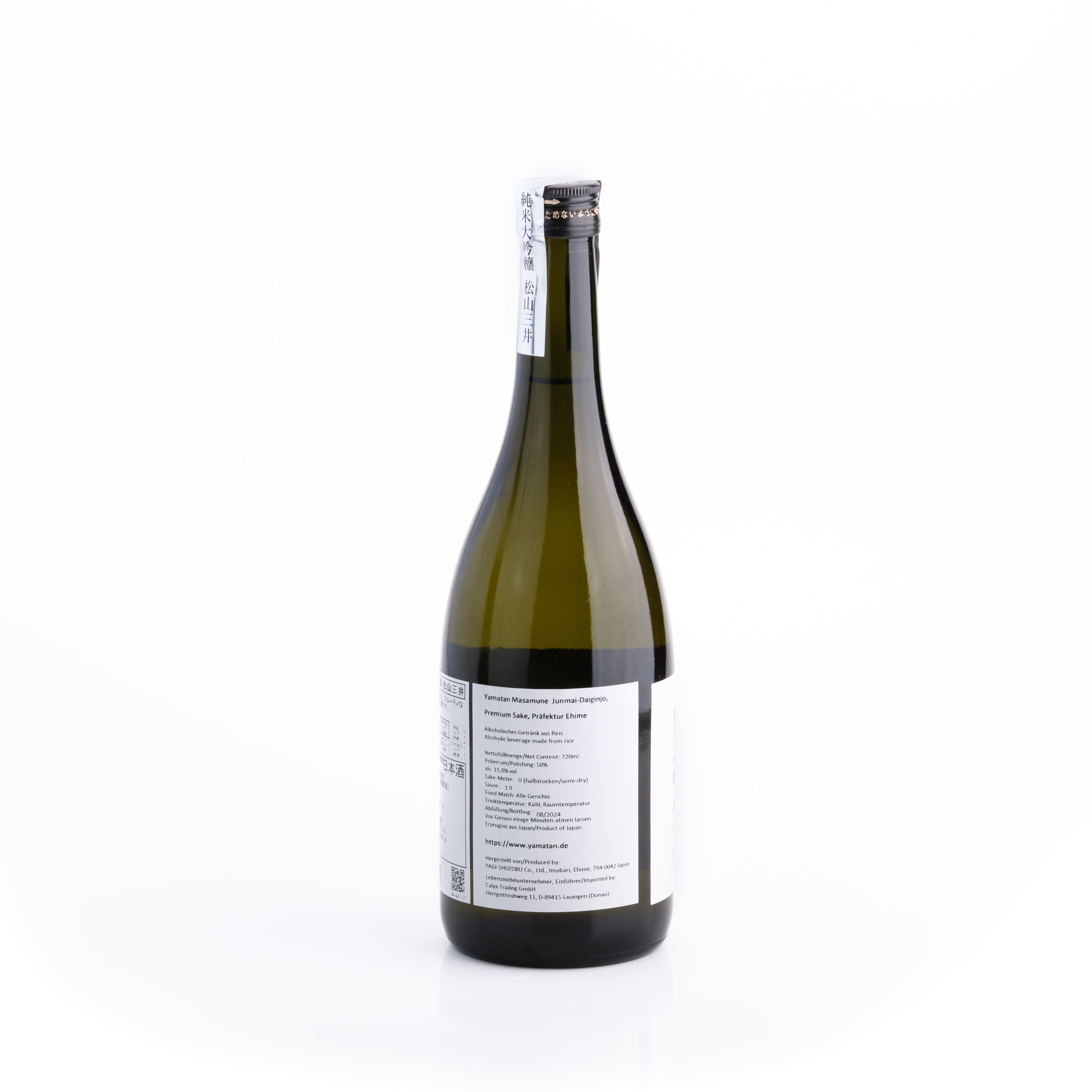 Yamatan Masamune Junmai-Daiginjo, Premiumsake, 720ml