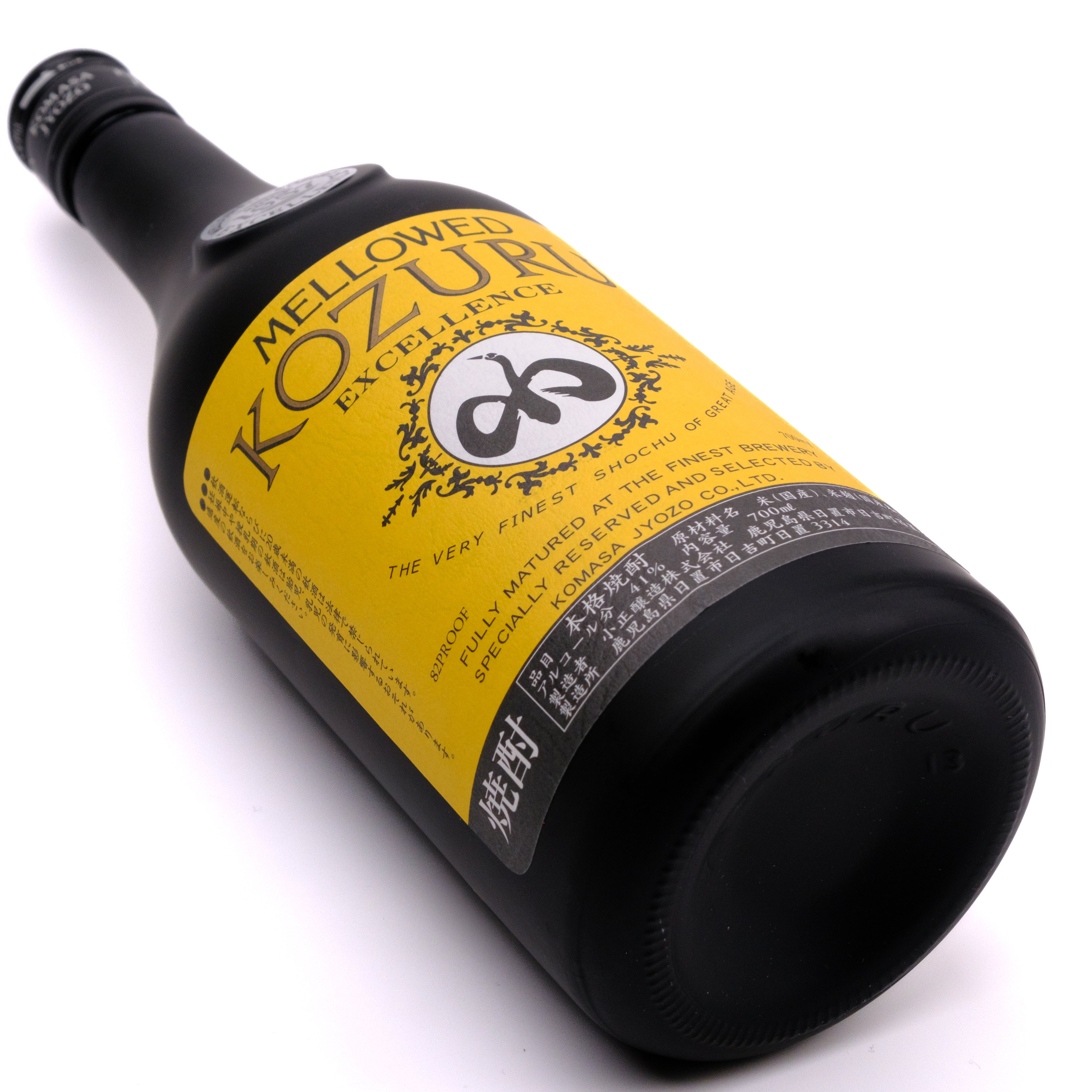 Mellowed Kozuru Excellence, Shochu aus Reis, Präfektur Kagoshima, Japan, 700ml