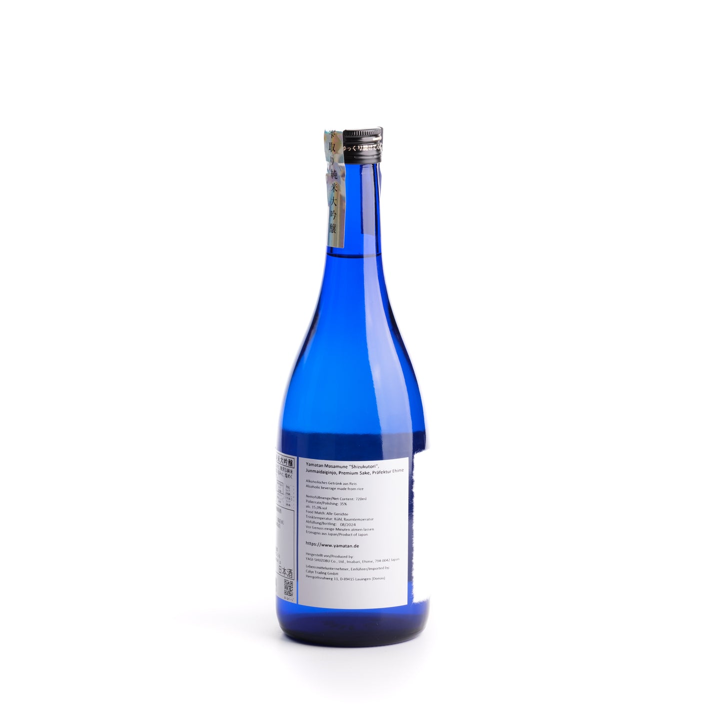 Yamatan Masamune Junmai Daiginjo, Shizukutori, Premiumsake, 720ml