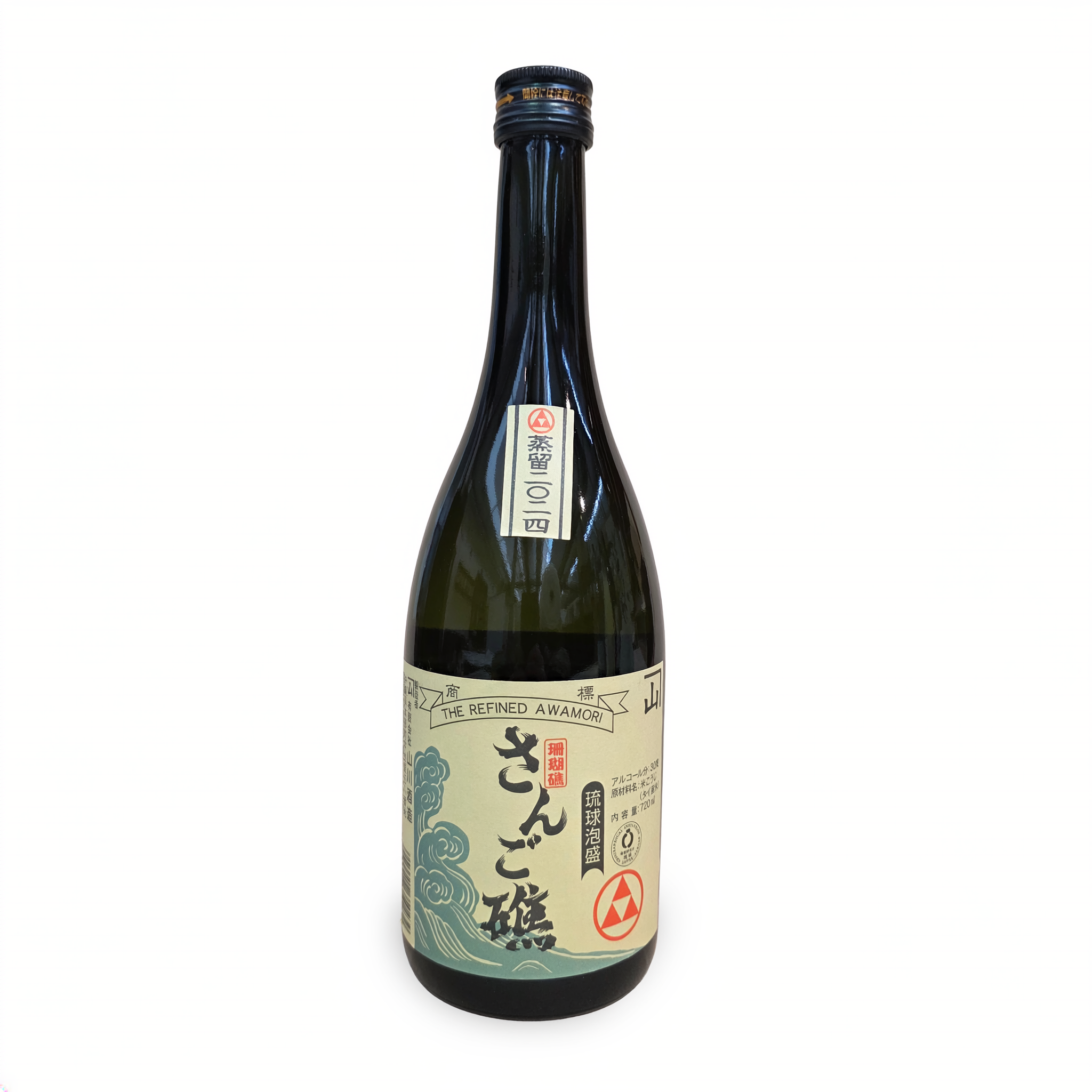 Awamori Sangosho Black, 5-years-aged, Okinawa, 720ml