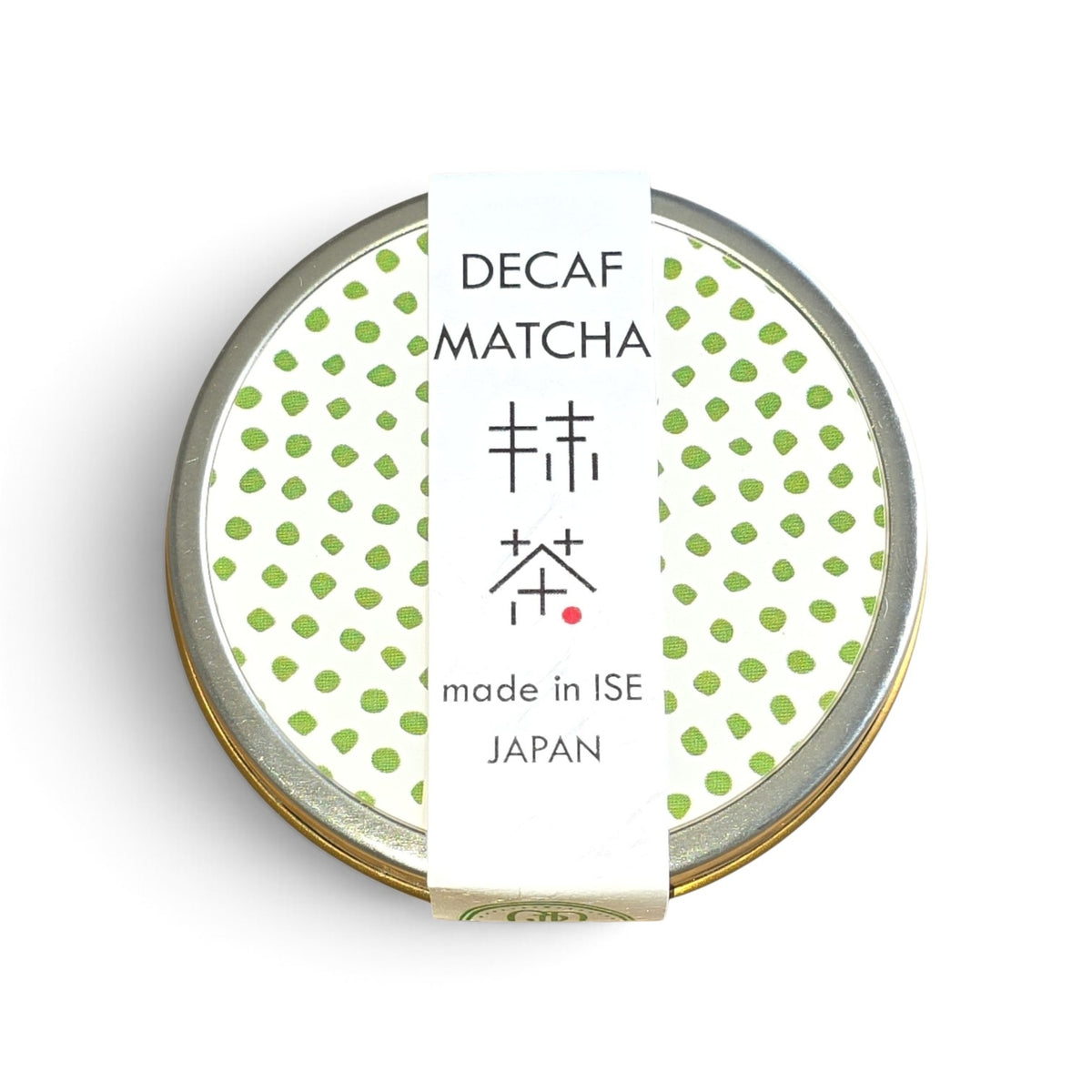 Entkoffeinierter Matcha von Green Decaf in Metalldose