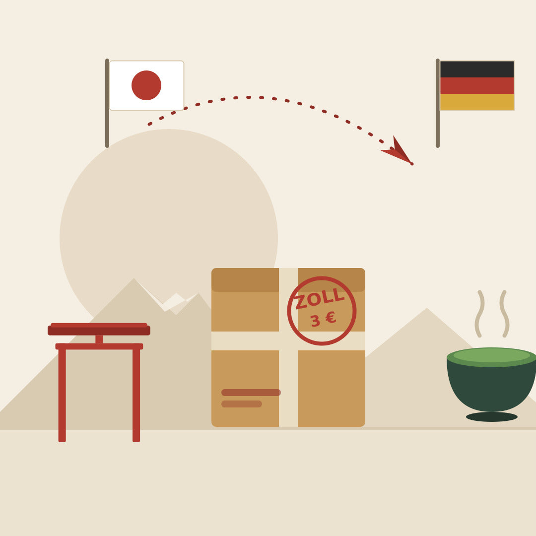 Matcha aus Japan importieren seit Juli 2026