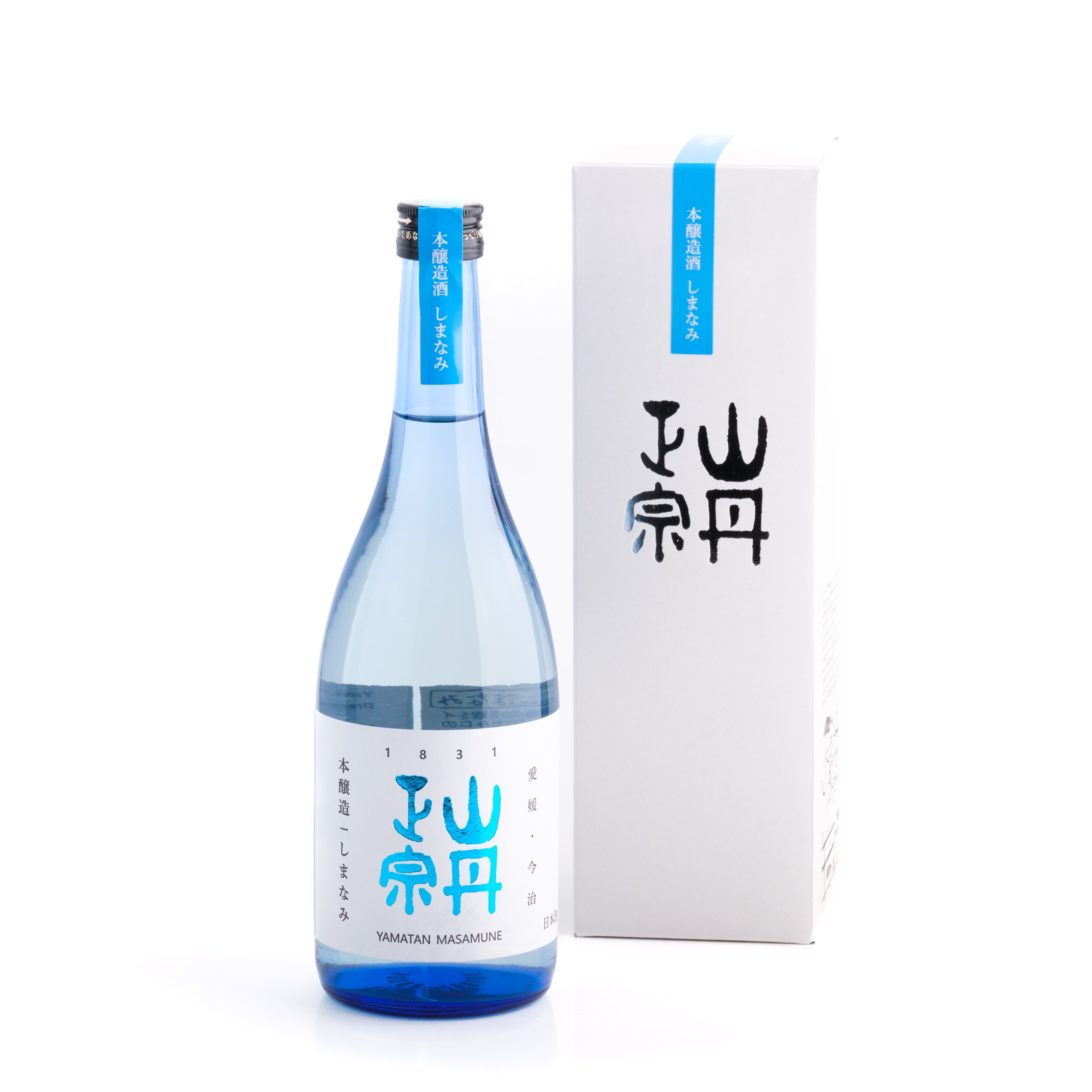 Yamatan Masamune Honjozo Premium Sake 720 ml Flasche – japanischer Reiswein aus der Präfektur Ehime