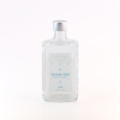 SHIN-ON GIN, Grace of the Forest', japanischer Gin aus Wacholderbeere, Präfektur Shimane, Japan, alc. 47% vol., 500ml