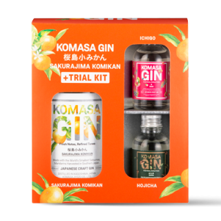 Komasa Gin, japanisches Gin Geschenk-Set, 590ml