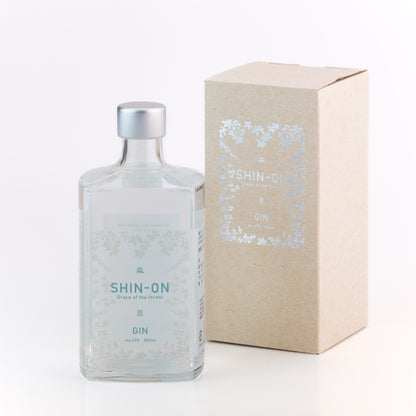 SHIN-ON GIN, Grace of the Forest', japanischer Gin aus Wacholderbeere, Präfektur Shimane, Japan, alc. 47% vol., 500ml