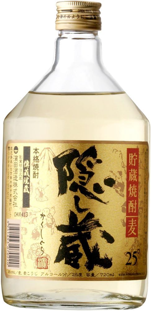 Mugi (Gerste) Shochu, Kakushi-Gura, japanischer Shochu,  720ml