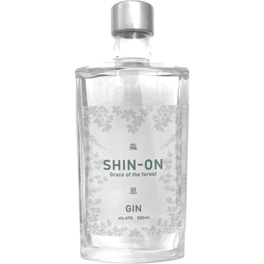 SHIN-ON GIN, Grace of the Forest', japanischer Gin aus Wacholderbeere, Präfektur Shimane, Japan, alc. 47% vol., 500ml
