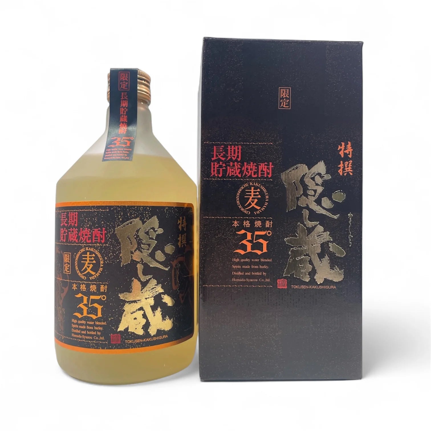 Tokusen Kakushigura – Best Selection – Langzeitgereifter Mugi Shochu, 720 ml